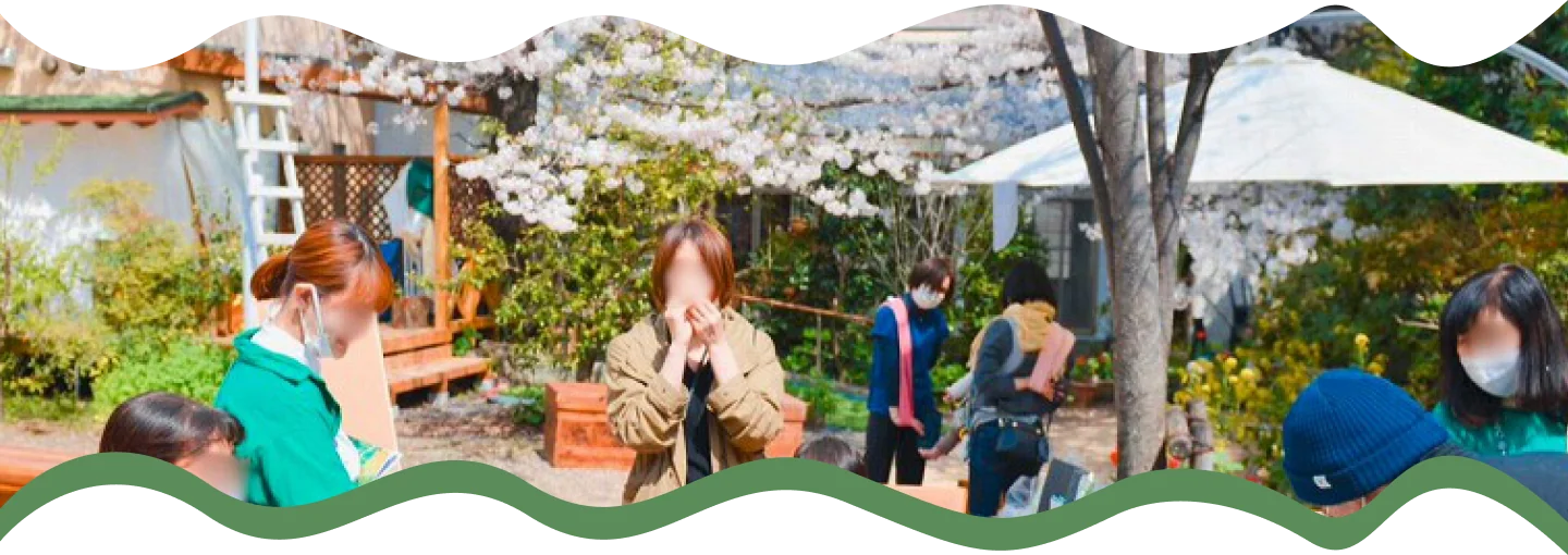 サクラノキテラスの活動写真の帯